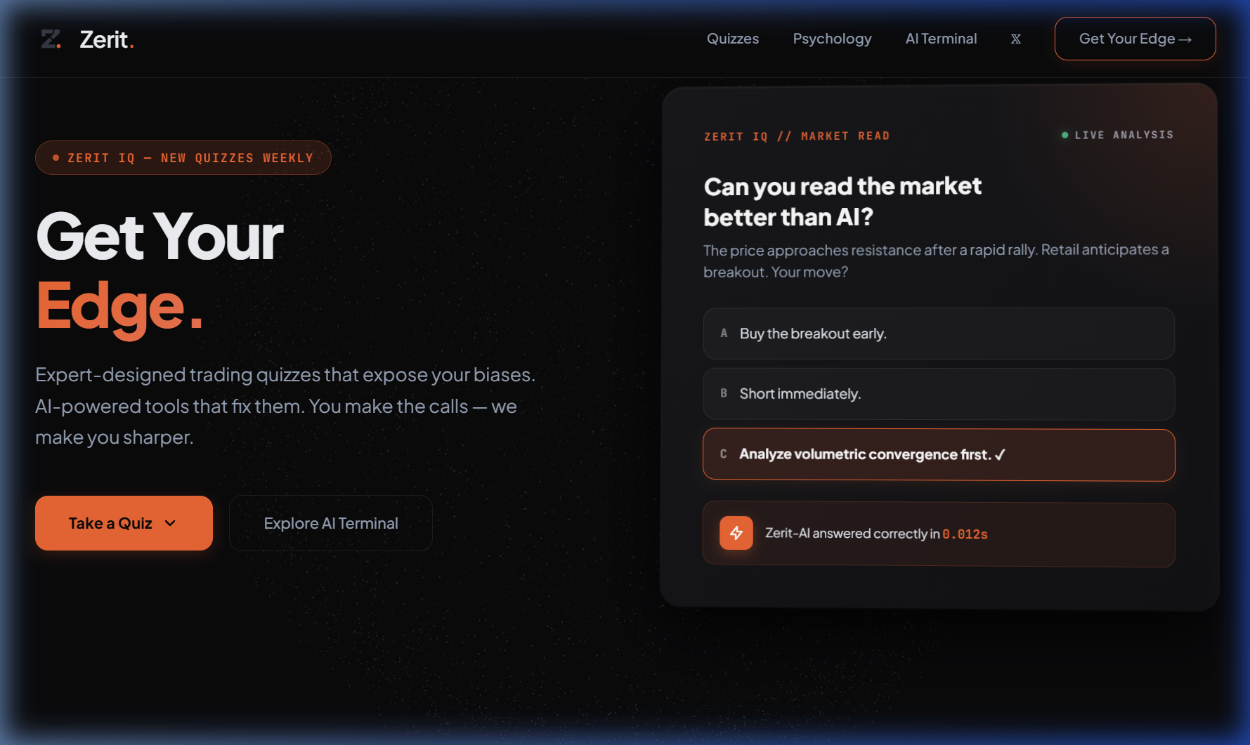 Zerit IQ - The Terminal Quizzes